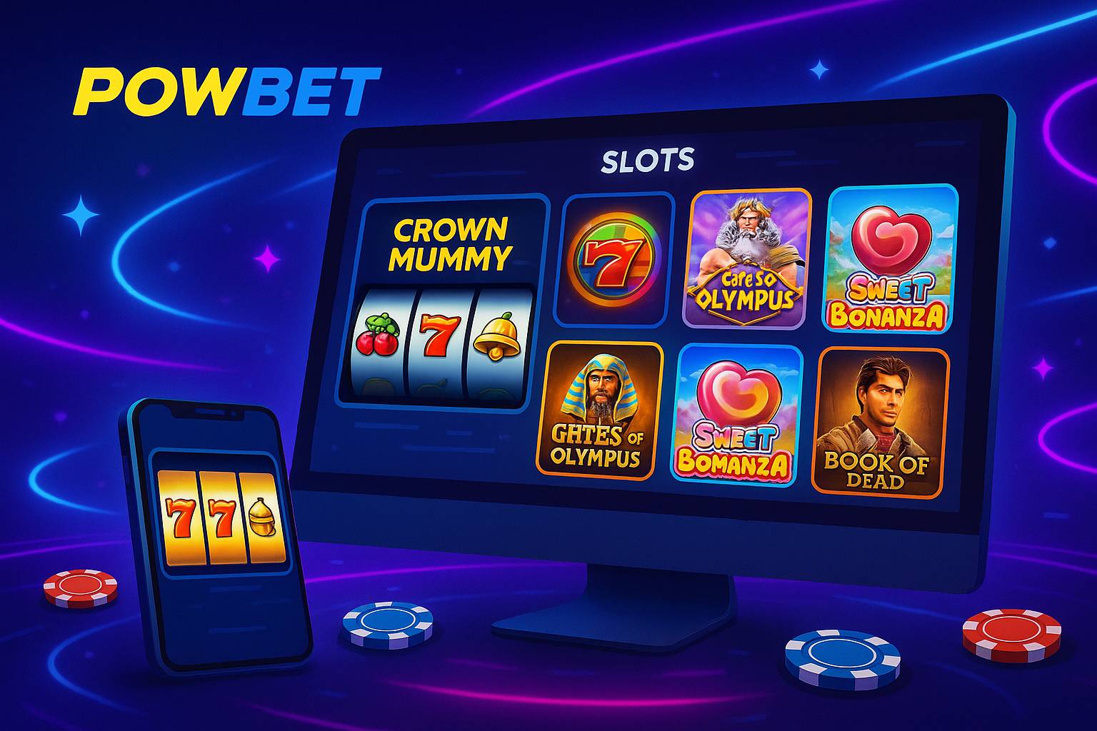 Jogos de Slot no Casino Online POWBET
