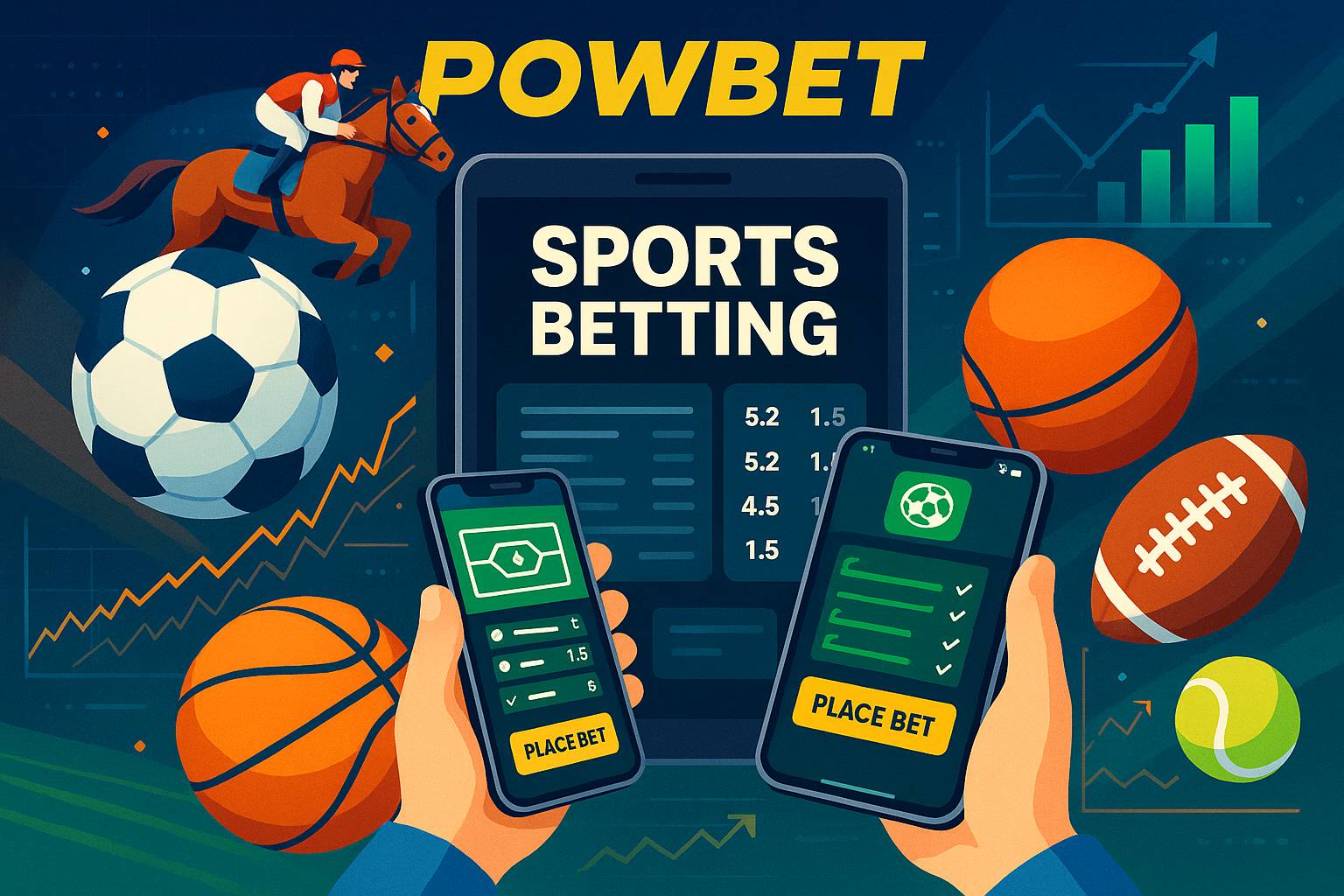 Apostas esportivas no cassino online POWBET