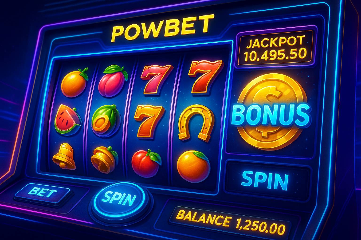 Explore o mundo das slot machines no POWBETCasino